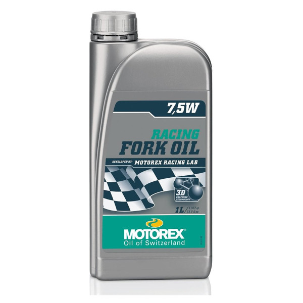 MOTOREX Racing fork oil 3d response tech 7.5w 1 litre